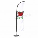 Publicité Flying Beach Flag Bannière Promotion vent Feather Flag