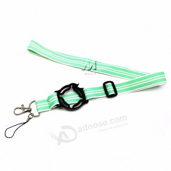 Karabinerhaken Getränkehalter Lanyard Polyester Wasserflaschenhalter Hals Schnur Lanyard Großhandel