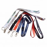 Longe en polyester d’impression de logo personnalisé / Longe de cou en gros bon marché / Lanière de sublimation de colorant promotionnelle