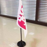 도매 주문 고품질 책상 깃발, 테이블 깃발 대