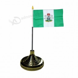 Imprimé personnalisé National petit mini Drapeau de table de bureau