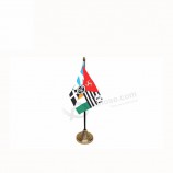 custom bureau vlaggen mini tafel vlag stand