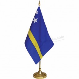 Top preço barato popular sem MOQ concorrência mesa de escritório bandeira atacado da china