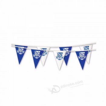 HOT SALE outdoor advertising racing sport custom printing sign polyester hanging car hand bunting event string pennant banner