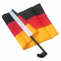 Sublimation Pays Fenêtre de voiture Drapeau avec bâton