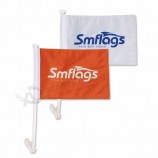Vente en gros de supports de drapeau de fenêtre de voiture personnalisés en polyester personnalisés