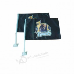 Großhandel hochwertige Autofenster Flagge billig Auto Dach Flagge mit personalisiertem Logo