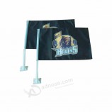 Vente en gros de haute qualité Drapeau de fenêtre de voiture Drapeau de toit de voiture bon marché avec logo personnalisé