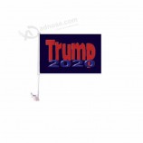 2020 Trump Custom Polyester Extérieur En gros Promotionnel Voiture Fenêtre Flag