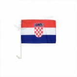 Drapeau de voiture promotionnel Bon drapeau de fenêtre de voiture standard