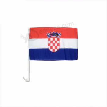 Drapeau de voiture promotionnel Bon drapeau de fenêtre de voiture standard