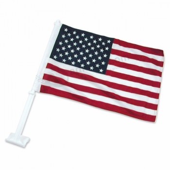 Drapeau de fenêtre de voiture HUIYI Drapeau de voiture personnalisé bon marché