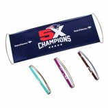 Fan cheering hand held roller banner