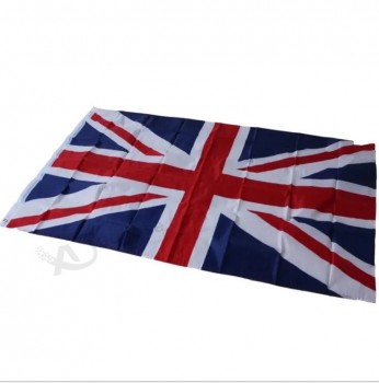 Drapeau du Royaume-Uni Drapeau national britannique 3 * 5FT Drapeau personnalisé de tous les pays