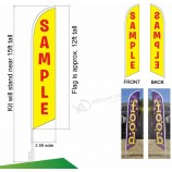 Impression Polyester National Qatar Hand Flag