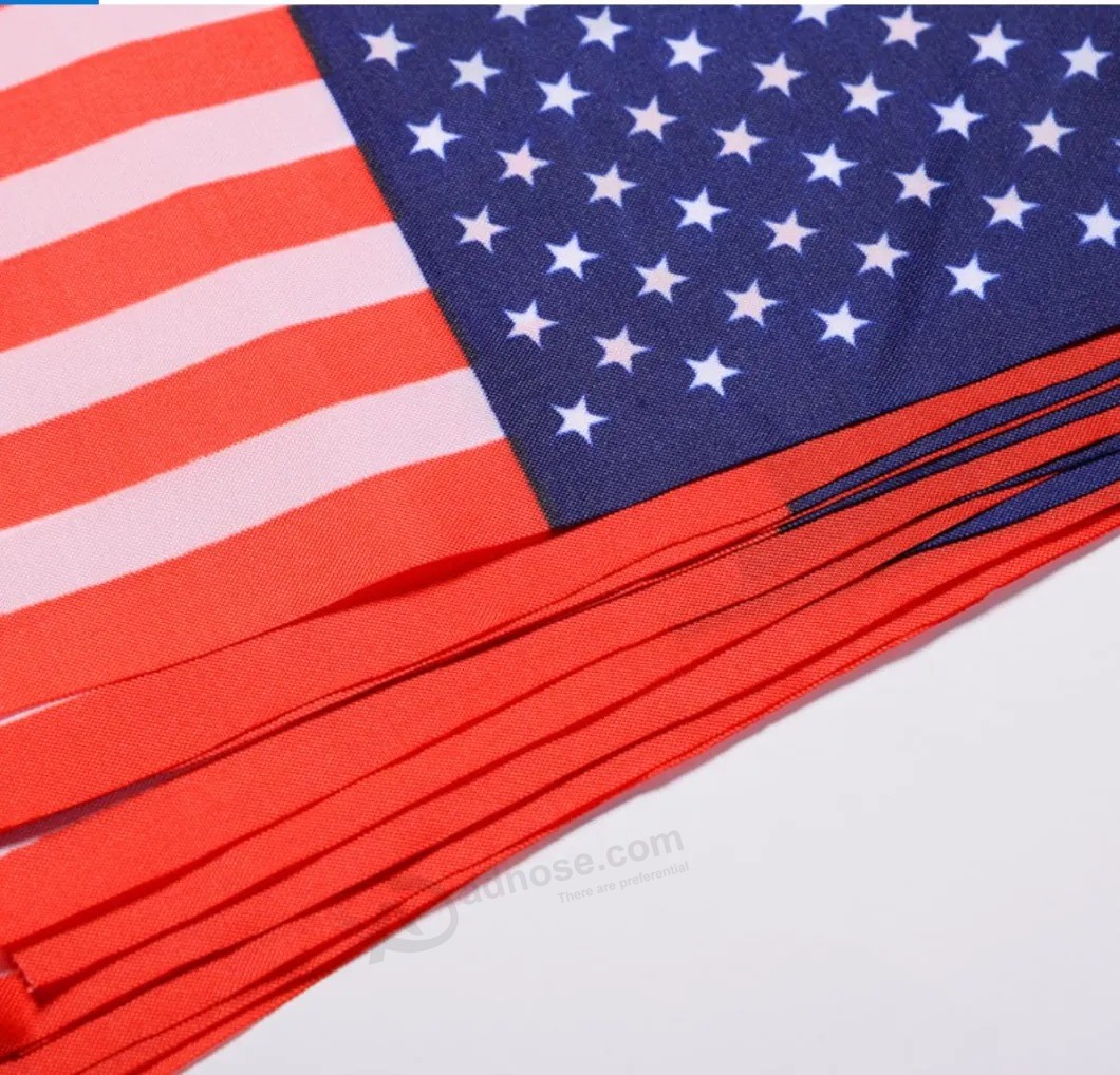 Großhandel billig Custom Mini National Tisch Flagge mit Ständer