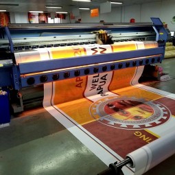 Insegna dell'esposizione della flessione di pubblicità di stampa su ordinazione del manifesto all'aperto del vinile del PVC
