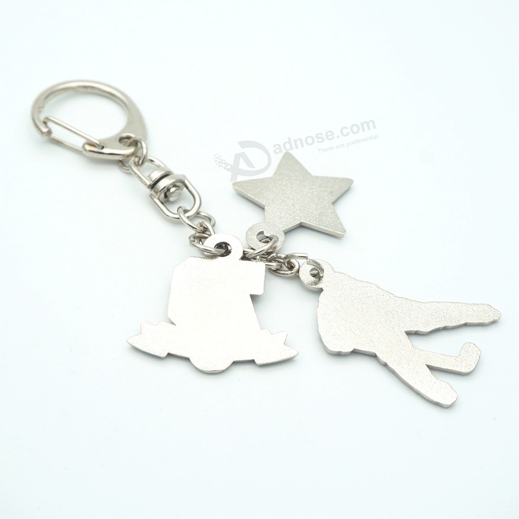 Custom souvenir Sports zinc Alloy enamel Metal keychain for promotional Gift