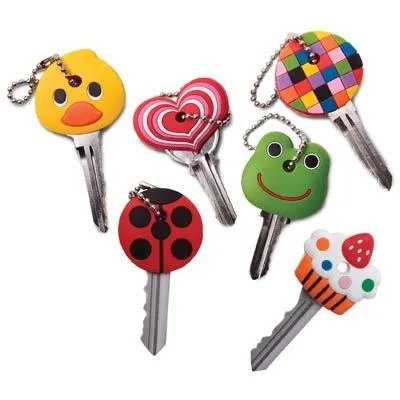 High quality Plastic promotional Gift 3D PVC rubber Silicon keychain (KC-054)