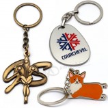 Schlüsselbund Hersteller Werbemetall Handwerk Geschenk Zinklegierung Souvenir Dekoration Emaille Metall benutzerdefinierte Schlüsselanhänger für Werbegeschenke