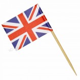 カクテルデコレーション、ミニのつまようじ、国旗のピックの国旗