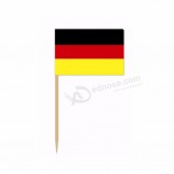 Étiquettes de cure-dents allemandes Flag Pick pour Cupcakes