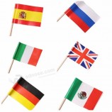 Échantillon gratuit de haute qualité Bon prix Papier cure-dents Drapeaux