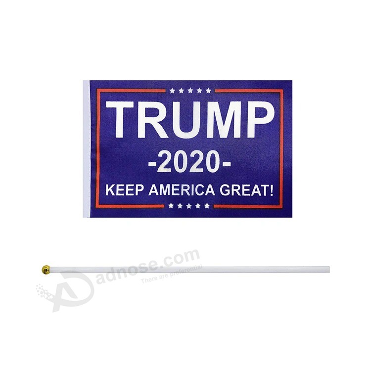 2020 pequeno suporte mini banner palito bandeira