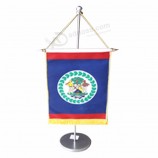 Drapeau de bureau/table en polyester simple face