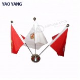 Drapeau de bureau Drapeau de table de bureau en polyester imprimé personnalisé