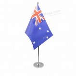 goedkope mini tafelvlag op maat bedrukte nationale bureau vlag, kerst tafelvlaggen, standvlaggen