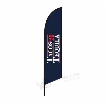 Tacos Promotion Vol personnalisé Voile voile voile voiture lavage la plage drapeau de plume