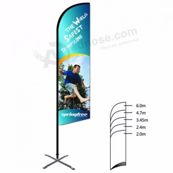 bandiera della piuma di maratona di Sydney pubblicità banner bandiera spiaggia volante poliestere