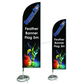 Vente chaude conception personnalisée promotion drapeau volant bannière