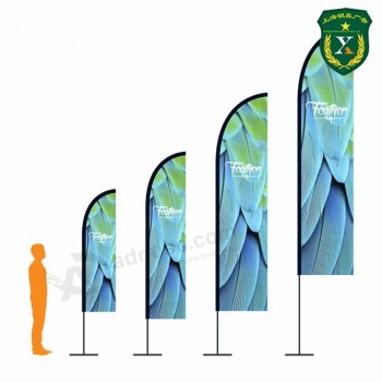 Bannière extérieure personnalisée imperméable à l’eau UV tricoté Drapeaux