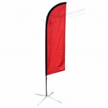 Promotion pas cher swooper vent plume drapeau en forme de larme