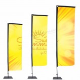 beach flags flutter in poliestere personalizzati di grandi dimensioni