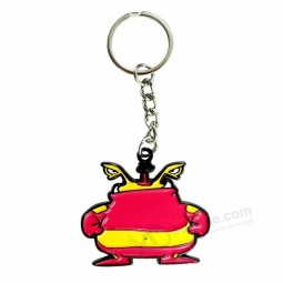 manufacturer wholesale fashionable promotion metal floating Key holder long shopping cheap Key chain