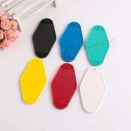 plastic label promotionele ruit sleutelhanger motel