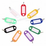 Key Id label tags split ring keyring custom logo keychain