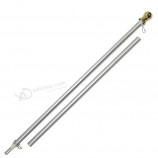 Tous les accessoires 5m Aluminium Stand Flag Pole