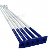 Hauteur personnalisée Drapeau solaire Poteau De Lampadaire En Acier Galvanisé Hot DIP
