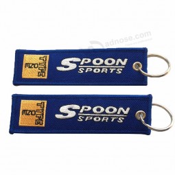 Hot sell embroidery Key chain tags