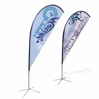 2020 Nouvelle marque personnalisée plume drapeau stands stands