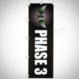 Prix d’usine chinois impression numérique personnalisée publicité nobori drapeau stand pour la promotion