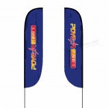 promotional usage advertising exhibition event outdoor feather flying beach flag banner stand
