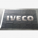 3x5ft Iveco Logo Flag Impression personnalisée Polyester Iveco Banner