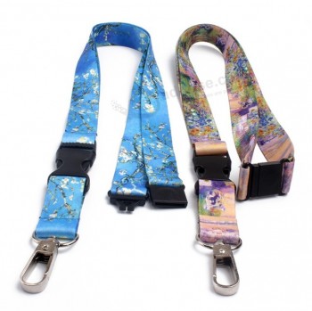 Imprimante promotionnelle Custom Polyester Lanyard pour téléphone