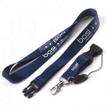 Cordones de poliéster de logotipo de impresión de serigrafía personalizada de alta calidad de precio de fábrica para teléfono móvil