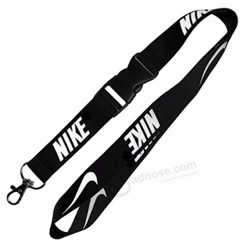 Cheap custom neck lanyards with personalized logo in heat transfer printing